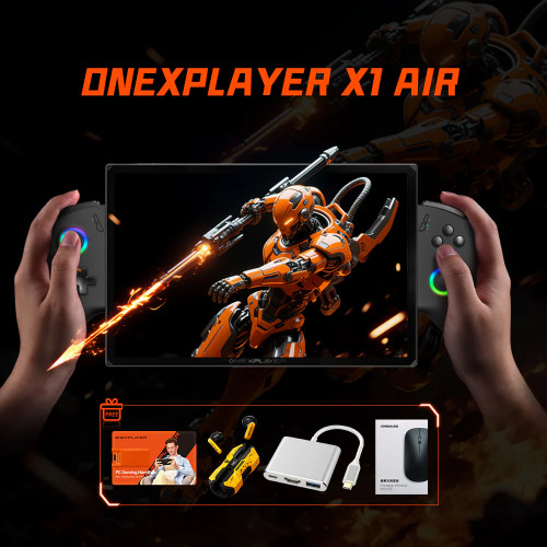 Портативная игровая приставка OneXPlayer X1 Air – Portable 3-in-1 (32GB+1TB)